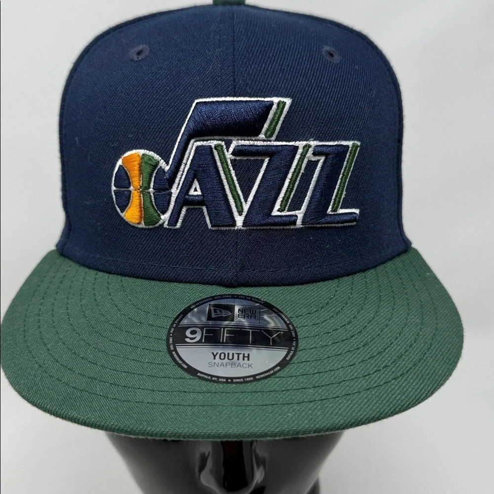 New Era Utah Jazz Youth Snapback Cap Baseball Hat
